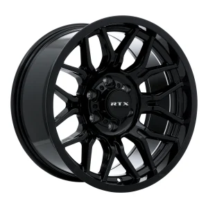 RTX Wheels – Claw – Black – 18″x9″ -12mm – All weather Wheels – 163747